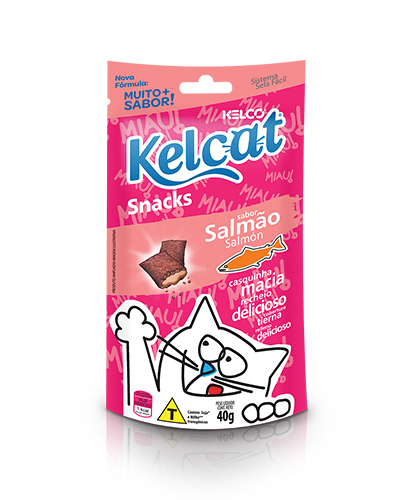 Snacks Kelcat - Salmão