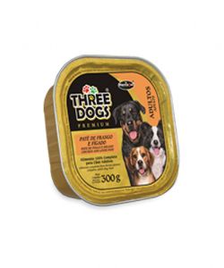 Patê Three Dogs - Frango & Fígado